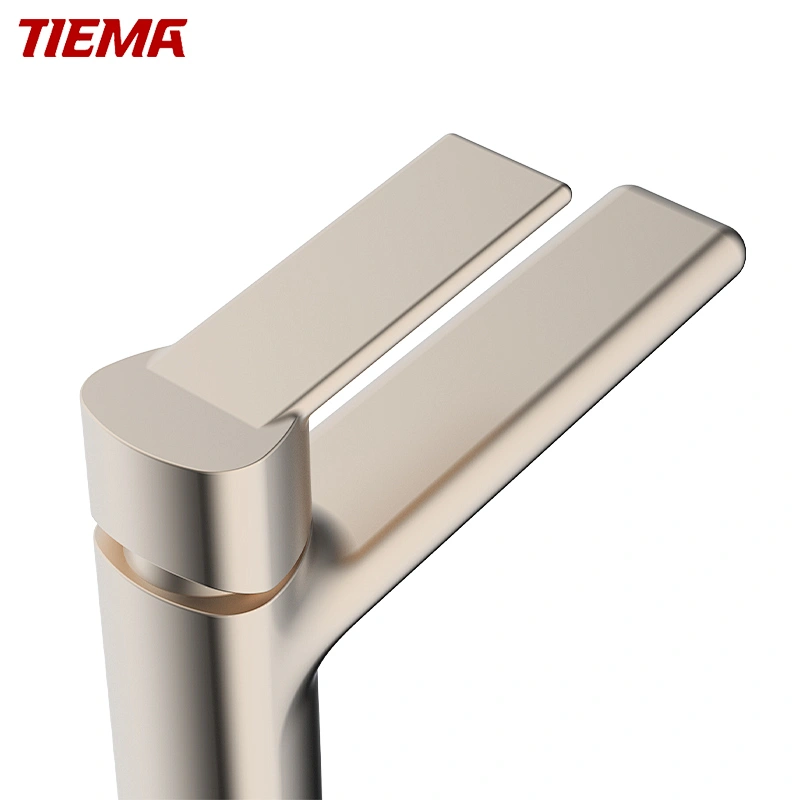 gold faucet stainless sink